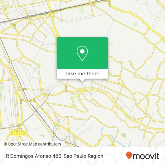 R Domingos Afonso 460 map