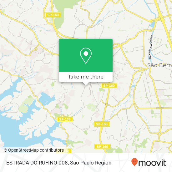 ESTRADA DO RUFINO 008 map