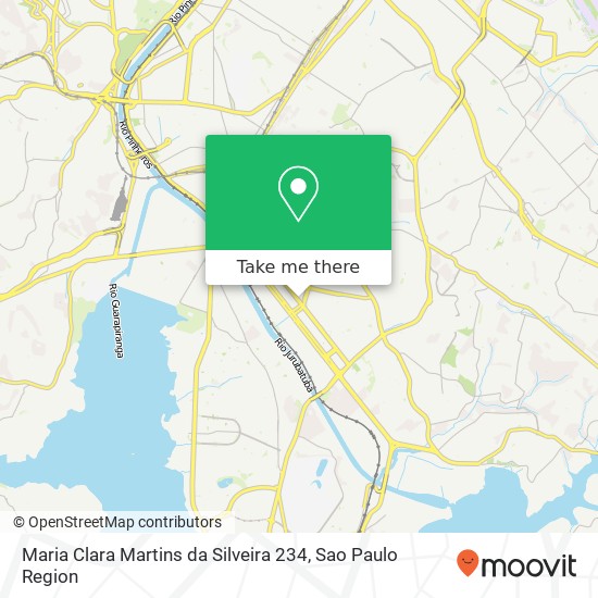 Maria Clara Martins da Silveira 234 map