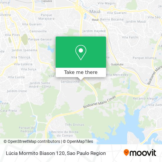Lúcia Mormito Biason 120 map
