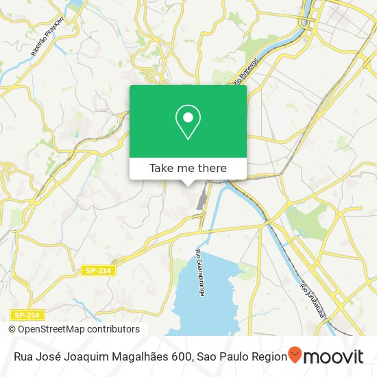 Rua José Joaquim Magalhães 600 map