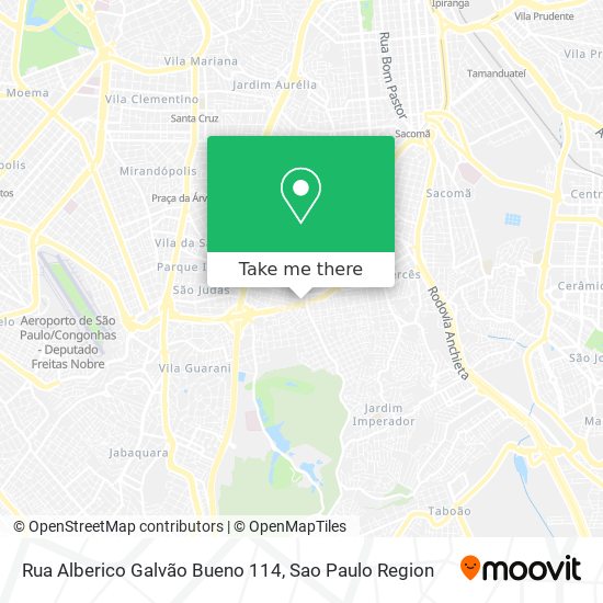 Rua Alberico Galvão Bueno 114 map