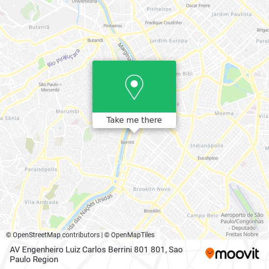 AV Engenheiro Luiz Carlos Berrini 801 801 map