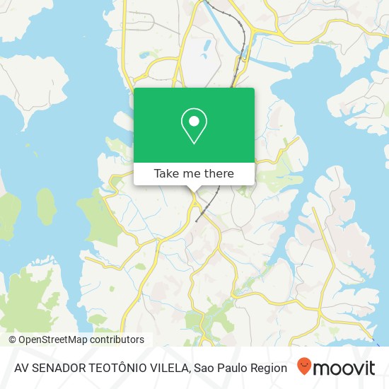 AV SENADOR TEOTÔNIO VILELA map