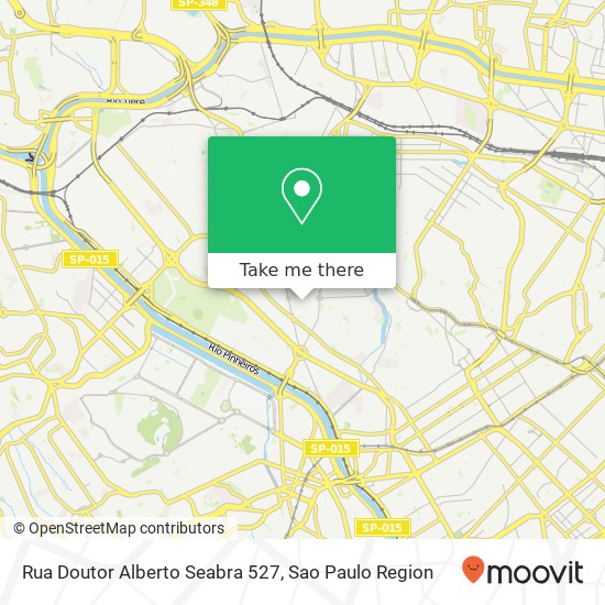 Rua Doutor Alberto Seabra 527 map