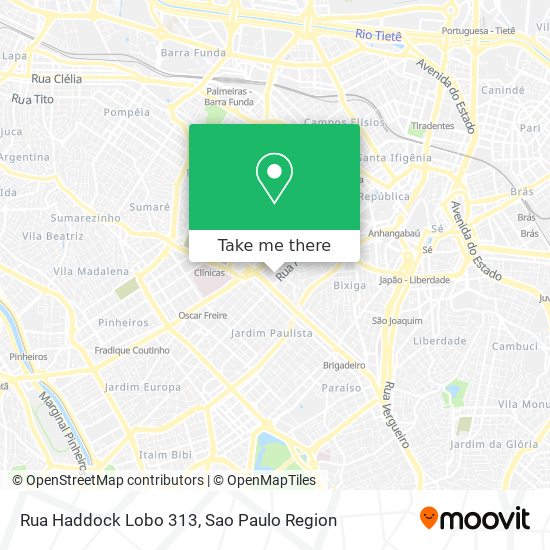 Rua Haddock Lobo 313 map