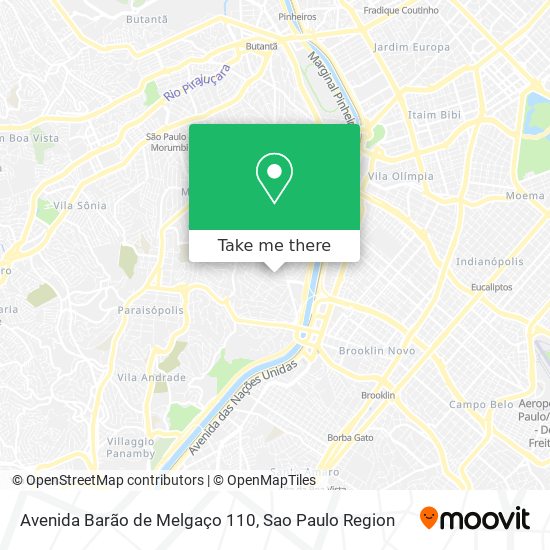 Avenida Barão de Melgaço 110 map