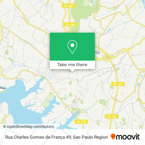 Rua Charles Gomes de França 49 map