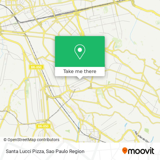 Mapa Santa Lucci Pizza