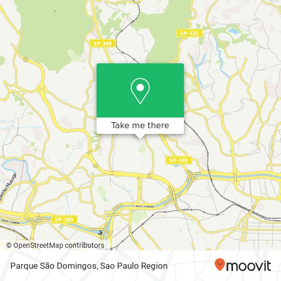 Mapa Parque São Domingos