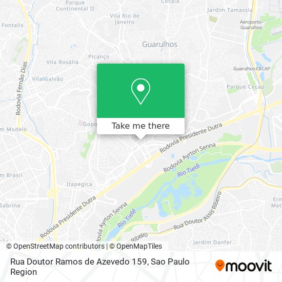 Rua Doutor Ramos de Azevedo 159 map