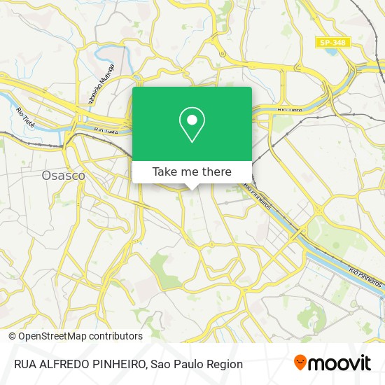 RUA ALFREDO PINHEIRO map