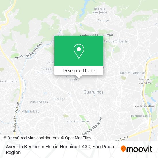 Avenida Benjamin Harris Hunnicutt 430 map