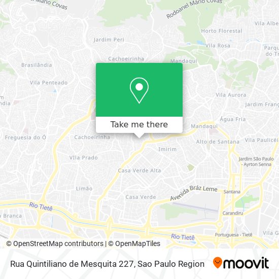 Rua Quintiliano de Mesquita  227 map