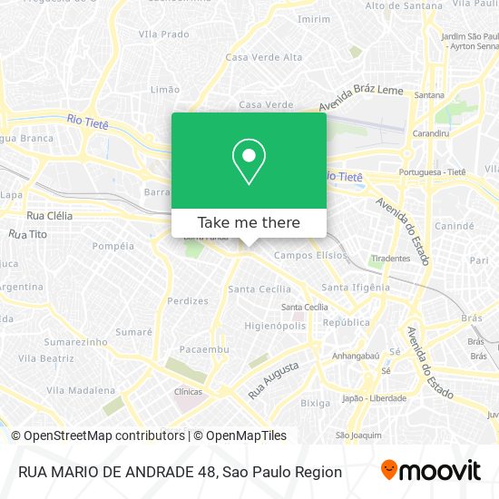 RUA MARIO DE ANDRADE 48 map