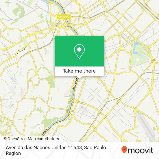 Avenida das Nações Unidas 11543 map