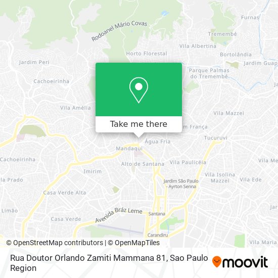 Rua Doutor Orlando Zamiti Mammana 81 map