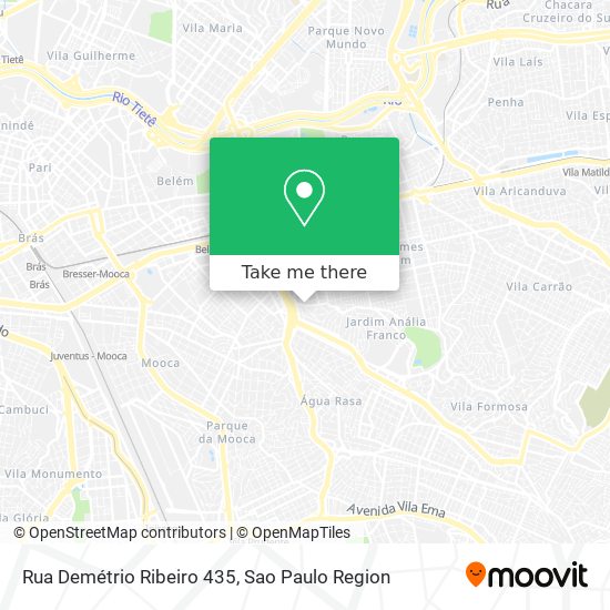 Rua Demétrio Ribeiro 435 map