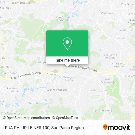 RUA PHILIP LEINER 100 map