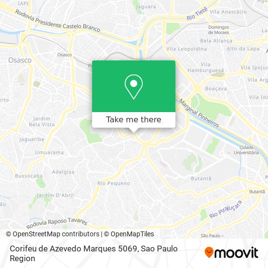 Corifeu de Azevedo Marques  5069 map