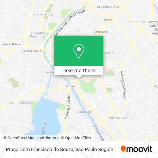 Praça Dom Francisco de Souza map