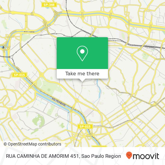 RUA CAMINHA DE AMORIM 451 map