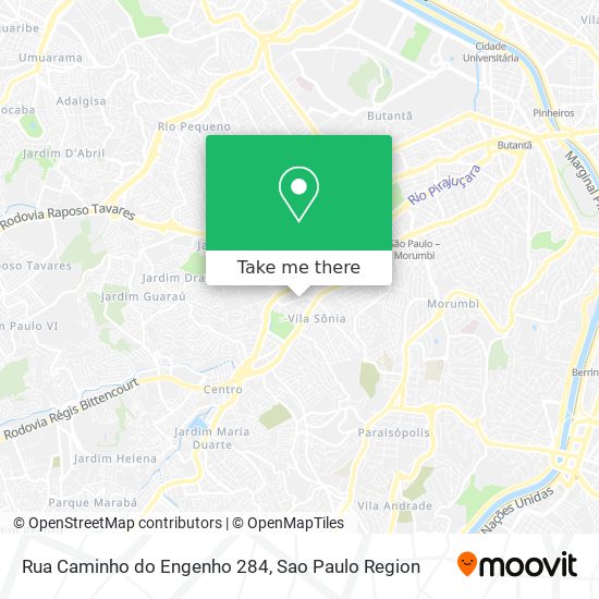 Rua Caminho do Engenho  284 map