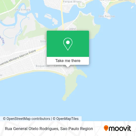 Rua General Otelo Rodrigues map