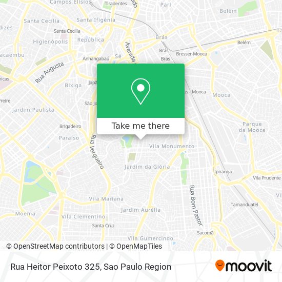 Mapa Rua Heitor Peixoto 325