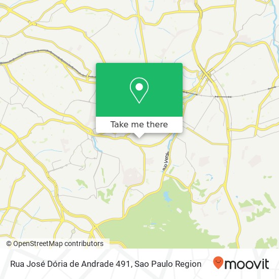 Mapa Rua José Dória de Andrade 491