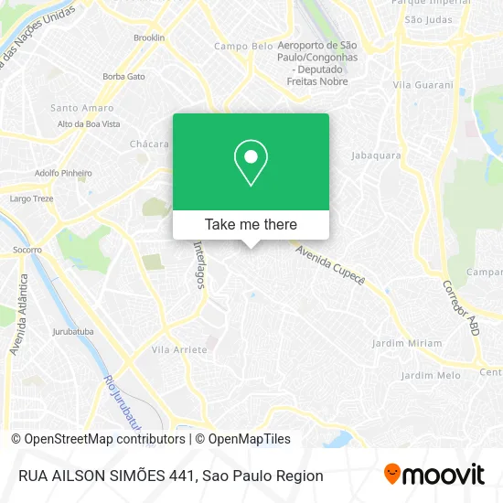 RUA AILSON SIMÕES  441 map