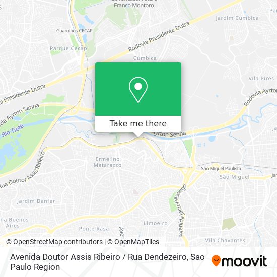 Avenida Doutor Assis Ribeiro / Rua Dendezeiro map