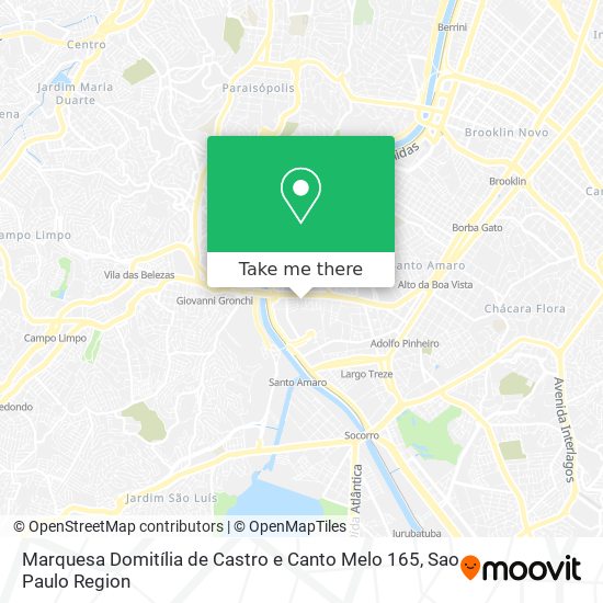 Marquesa Domitília de Castro e Canto Melo 165 map