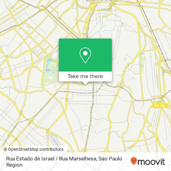 Rua Estado de Israel / Rua Marselhesa map