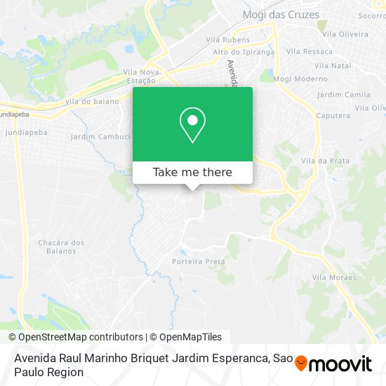 Avenida Raul Marinho Briquet   Jardim Esperanca map