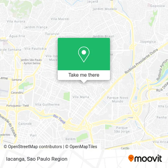 Iacanga map