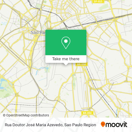 Rua Doutor José Maria Azevedo map