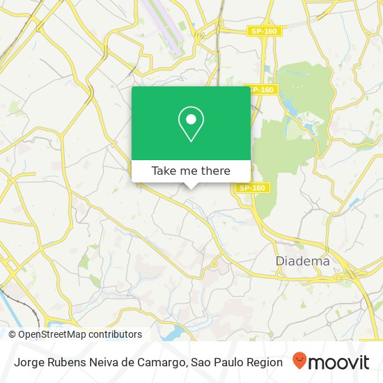 Mapa Jorge Rubens Neiva de Camargo