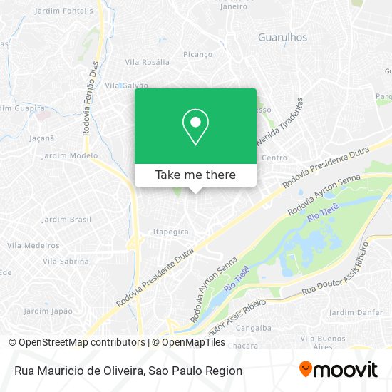 Rua Mauricio de Oliveira map