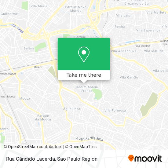 Rua Cândido Lacerda map