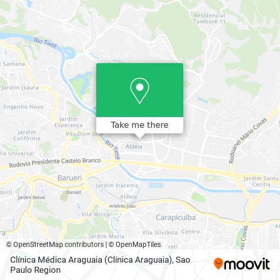 Clínica Médica Araguaia (Clínica Araguaia) map