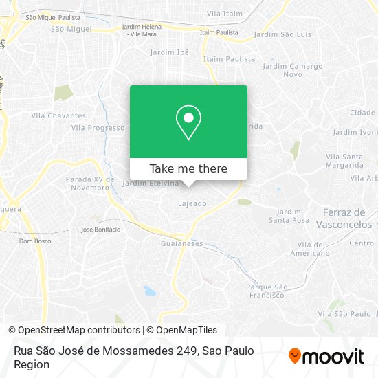 Rua São José de Mossamedes 249 map
