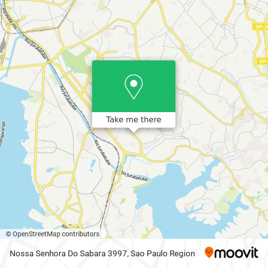 Mapa Nossa Senhora Do Sabara 3997