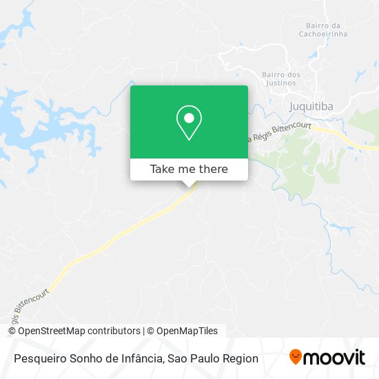 Pesqueiro Sonho de Infância map