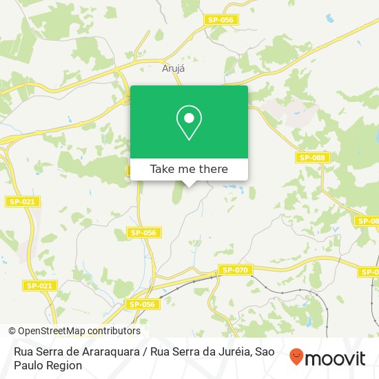 Rua Serra de Araraquara / Rua Serra da Juréia map