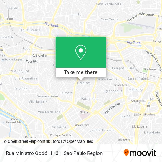 Rua Ministro Godói 1131 map