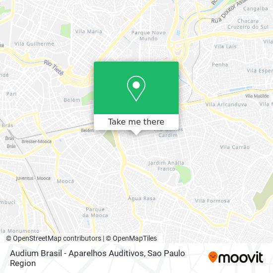 Audium Brasil - Aparelhos Auditivos map