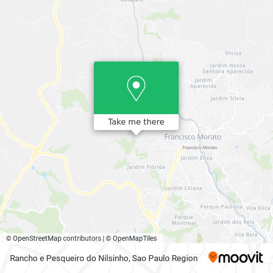 Rancho e Pesqueiro do Nilsinho map