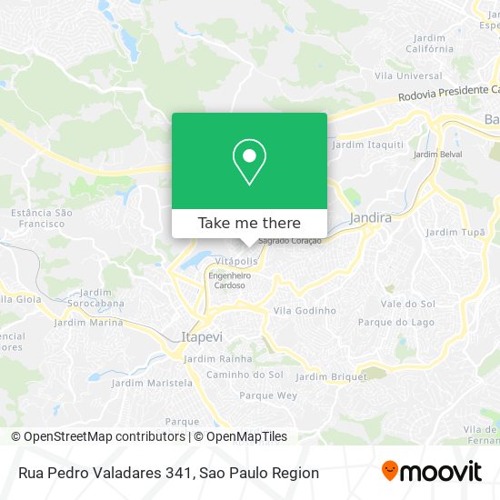 Rua Pedro Valadares 341 map