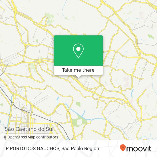 R PORTO DOS GAÚCHOS map